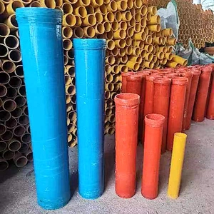 3 4 5 inches 1.4G Best customized  tubes cylindrical fiberglass mortars tubes for shell fireworks display