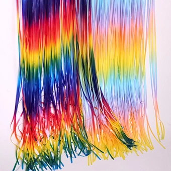 Hanging Wedding Decoration Sequin Metallic Tinsel 1m X 2m Rainbow Birthday Party Door Window Backdrop Fringe Foil Curtain