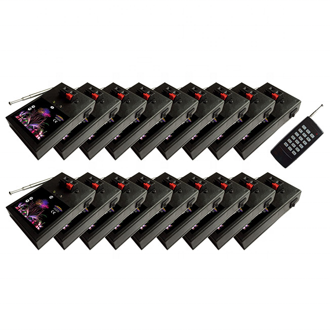 18 channels remote control firing system. - with learn function 1 transmitter control 18 receivers.