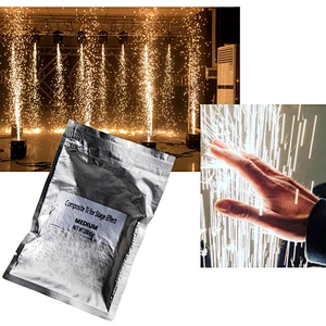 30 Bags Odor Vacuum Packaging Spray Ti 200g Titanium Composite Sparkulars Cold Spark Powder For Wedding Firework Machine