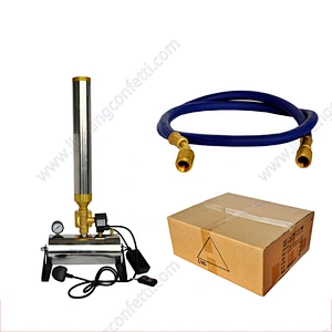 Confetti Cannon Machine A Confettis DMX Control remote control streamer gun