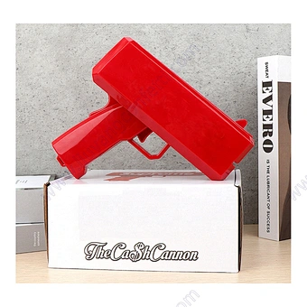Paper Customization Machine Pink Super Dollar Shooting Toy 100 Cash Party Prop Shooter Gold Spray Note Make It Rain Money Gun