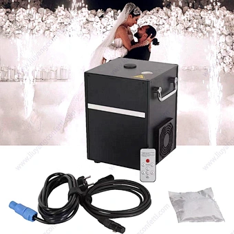 Wedding Pyrotechnic Cold Spark Machine Firework Sparkler Fountain Stage Special Effect For 360 Photo Booth Event Party Dj Show