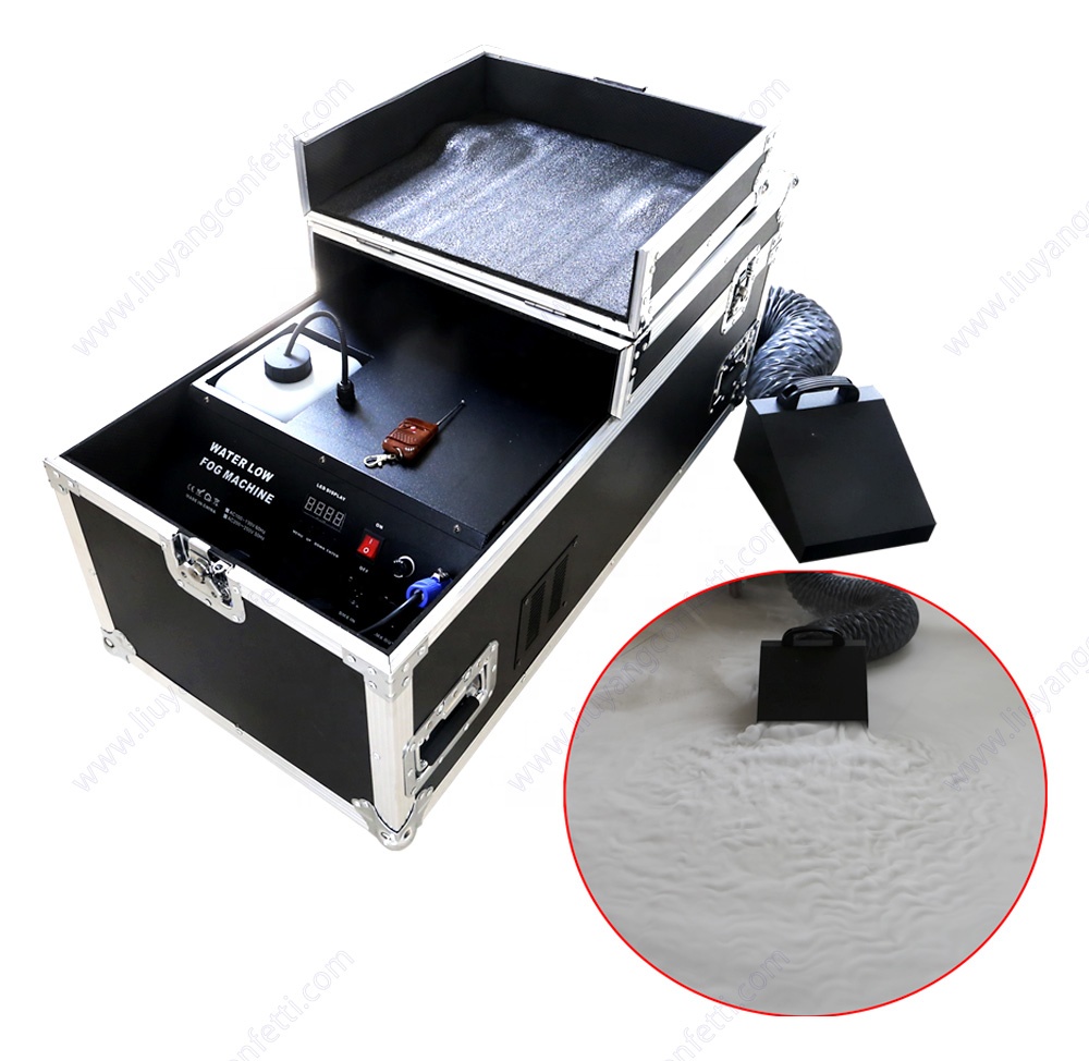 2020 new arrives event party supplies DMX control 3000W super dry ice machine fog machine for wedding decoration