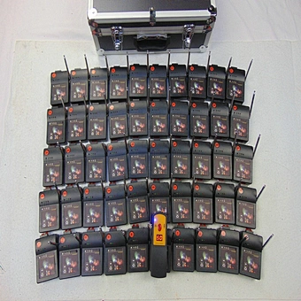 T50 Party New Style DMX Fireworks Stage 50 Cues Wireless Switch LED Smart Remote Supplies Waterproof Controller Electric Wire