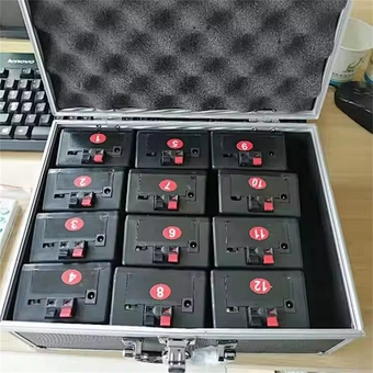 China 12 cues remote control cold pyro wireless firing system fireworks for wedding