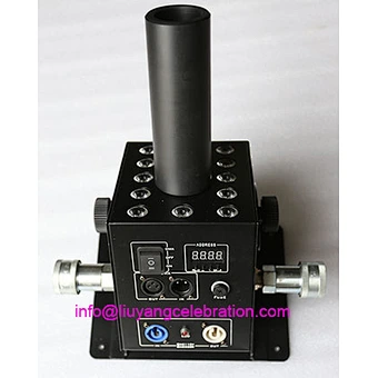 Special Effect party fog Metal Cannon DMX DJ Equipment led Cryo smoke co2 jet machine for Night Club Stage Show