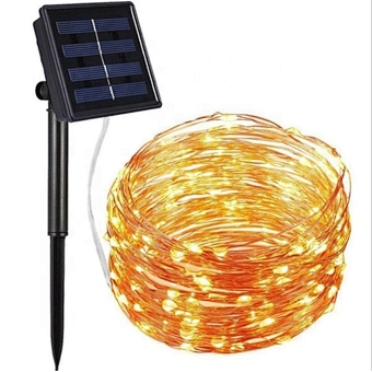 High Quality Cheap Price Holiday Lighting Outdoor Waterproof Solar Christmas Decoration Tree Light LED String Light