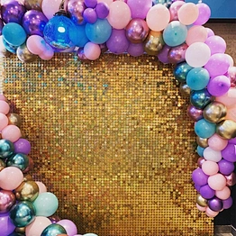 Silver Bling Shiny Outdoor Signboard Strappy Sheer Sexy Party Used Mold Wedding Backdrop Wind Active 3d Wall Squer Sequin Panel
