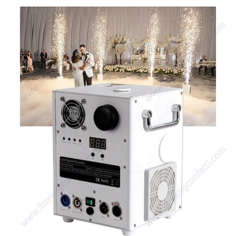 Ice Fireworks Fountain Sparklers Bottle Wedding Led Cold Sparks Machine For Stage Special Effects Cold Sparklers Manufacturer