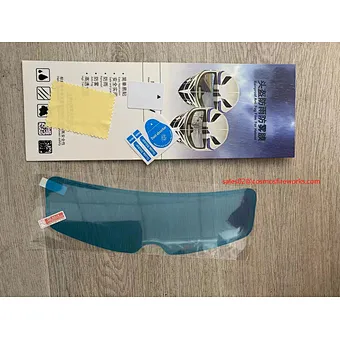 Universal Motorcycle Helmets Antifog Film Antirain Sticker Viso Casco Autocollants pour motocyclettes Etiqueta de motocicleta