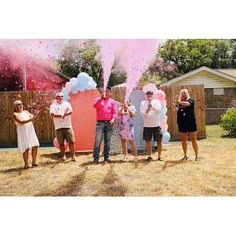 Girl or Boy Baby Gender Reveal Fire Extinguisher 250g Powder Smoke Color Blasters