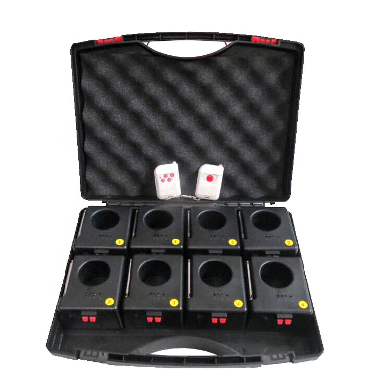 8 cue ice fountain fireworks ignition system cold fountain stage pyrotechnic firing system