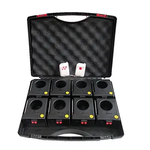 8 cue ice fountain fireworks ignition system cold fountain stage pyrotechnic firing system