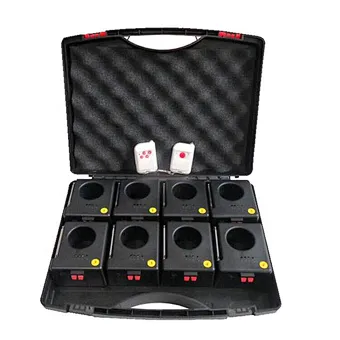 8 cue ice fountain fireworks ignition system cold fountain stage pyrotechnic firing system