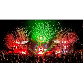 super 9 shots program confetti streamer cannons confetti blaster CONFETTI MACHINE  for DJ stage night club special effect sports