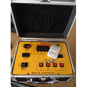 4 channels remote and hand control firing system