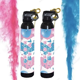 Hot Sale Gender Reveal Fire Extinguisher Smoke Cannon Boy Or Girl Cornstarch Gender Reveal Party Spray Wholesale
