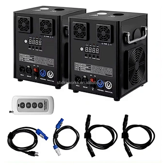 White Cold Spark Machine Equipment with DMX512 Wireless Special Effect Lighting