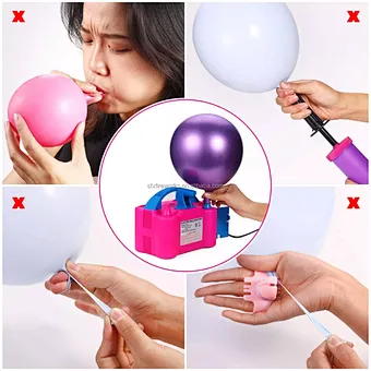 High Voltage 110V/220V 73005 Inflation Electric Machine Balloon Pump Used For Latex BOBO Foil Balloon