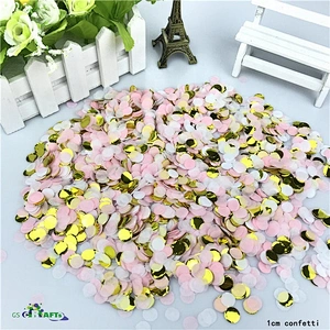 Blush Tissue Paper Champagne Rose Gold Confetti For Wedding Marriage Table Birthday Party Decoration