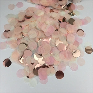 Blush Tissue Paper Champagne Rose Gold Confetti For Wedding Marriage Table Birthday Party Decoration