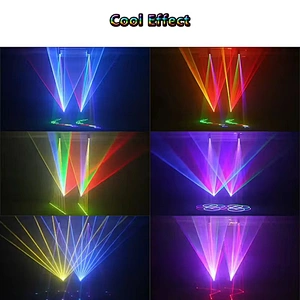 Modern LED Laser Light Beam for Weddings & DJ Parties Mobile Phone APP Remote Control Stage Lighting Decorations