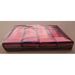 factory price 2x5 CM red metallic confetti paper with CE certificate paper for party