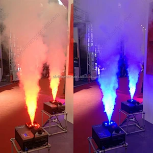 1000W/1500W DMX LED Disco Fog Smoke Machine Wireless Remote Upward Spray Halloween Christmas New Year Parties Club DJ