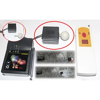 Reusable no need igniters or ematch pyrotechnics/fireworks  firing system