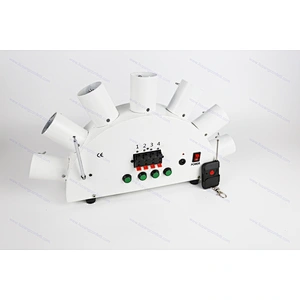 Indoor Pyrotechnic Cold Pyro Fountain Fireworks Firing System For Wedding Stage fan shape 7 shots
