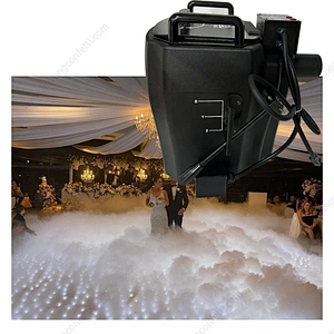 First Dance On Cloud Theater Night club Disco DJ Low Lying Smoke Machine Nimbus 3500W Dry Ice Fog Machine for Wedding Stage Part