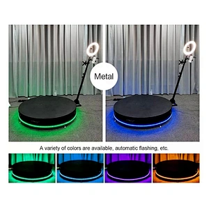 360 Video Booth Photo Arm Backdrop Slow Motion Degree Portable Spinner Camera Party Spin Free Logo Customization Event Dj Show