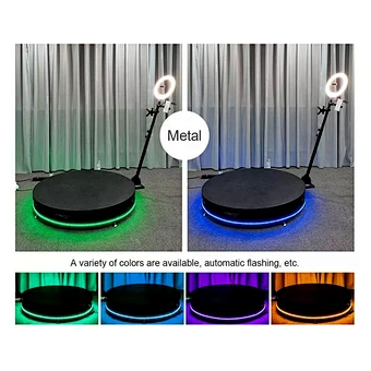 360 Video Booth Photo Arm Backdrop Slow Motion Degree Portable Spinner Camera Party Spin Free Logo Customization Event Dj Show