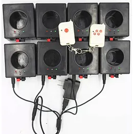 CE 8 channel 8 cue 4.2v rechargeable battery wireless remote control wedding cold pyro firing system Cold spark fountain machine