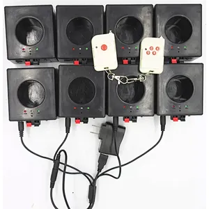 CE 8 channel 8 cue 4.2v rechargeable battery wireless remote control wedding cold pyro firing system Cold spark fountain machine