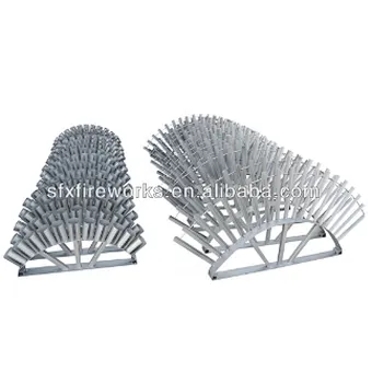 single shot aluminum racks