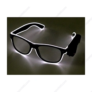 Flashing Glasses EL Wire LED Glasses Glowing Party Supplies Lighting Novelty Gift Bright Light Festival Party Glow Sunglasses