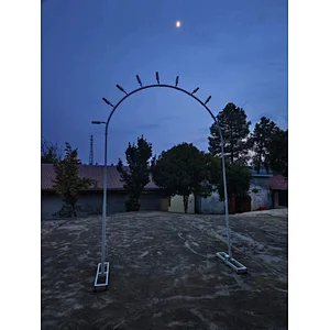 remote control cold pyro fountain fireworks spark firing machine semicircle arch shape  For Wedding Stage party decoration