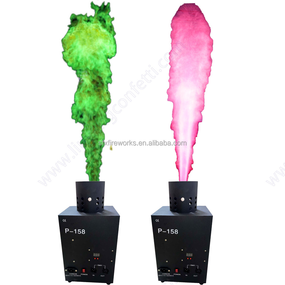 Colorful flame 200w DMX fire machine stage fire effect colorful flame projector for wedding party festival celebration