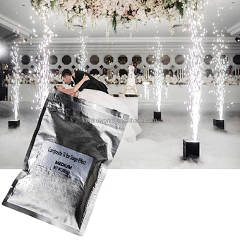 Hot Sale Marriage Ti Powder 200g Stage Effect Smokeless Safety Powder Cold Spark Machine Wedding Pyrotechnics Metal Dust Sparkly
