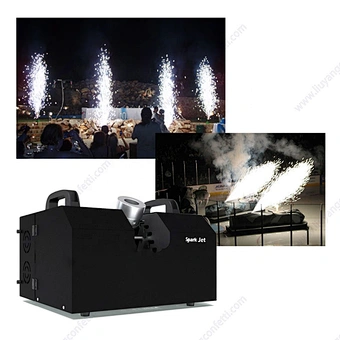 Cold Spark Machine Stage Equipment Special Effect Machine with Wireless Remote Control Smart DMX Control Stage Equipment Showing