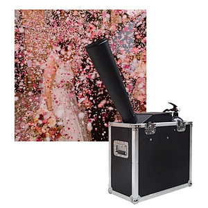 New co2 paper confetti cannon machine air big jumbo dmx blower for wedding party Concert Music Festival Celebration