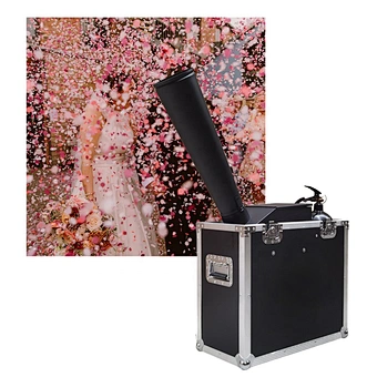 New co2 paper confetti cannon machine air big jumbo dmx blower for wedding party Concert Music Festival Celebration