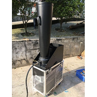 Stage confetti machine dmx paper co2 confetti blow machine for wedding party electric dj wedding confetti cannon shooter