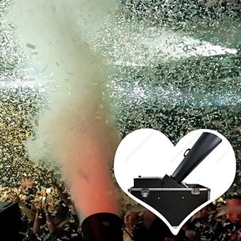 sfx Big model 100*45*90CM 15M spray height CO2 color paper blower confetti cannon blaster launcher confetti machine