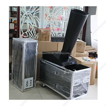 Big model 100*45*90CM 15M spray height CO2 color paper blower confetti cannon blaster launcher confetti machine