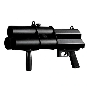 Hand hold Electric confetti shooter rechargeable 3 heads Confetti party popper Gun Machine 3 shots confetti Gun  for Concert DJ