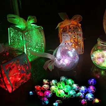 High Bright Round LED Balloon Flash Balloon Lamp Paper Flashlight Home Party Xmas Birthday Balloon DIY Accessories