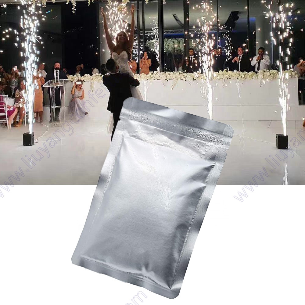 Wedding Mariage Bride Conert Event DJ 200g Titanium Powder For Cold Spark Machine Special Effect Cold Spark Machine Powder Dusty
